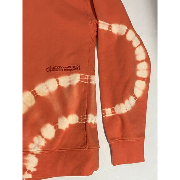 Disney Parks WDW Mickey Mouse Genuine Mousewear Tie-Dye Pullover Hoodie Medium - Picture 11 of 12